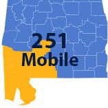 Area Code 251 phone numbers - Mobile