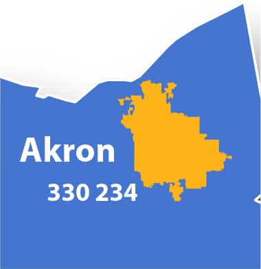 Area Code 330 and 234 phone numbers - Akron
