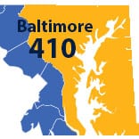 Area Code 410 phone numbers - Baltimore