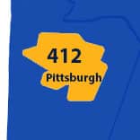 Area Code 412 phone numbers - Pittsburgh