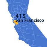 Area Code 415 phone numbers - San Francisco