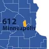 Area Code 612 phone numbers - Minneapolis