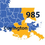 Area Code 985 phone numbers - Covington