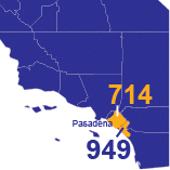 Pasadena’s 626 Area Code